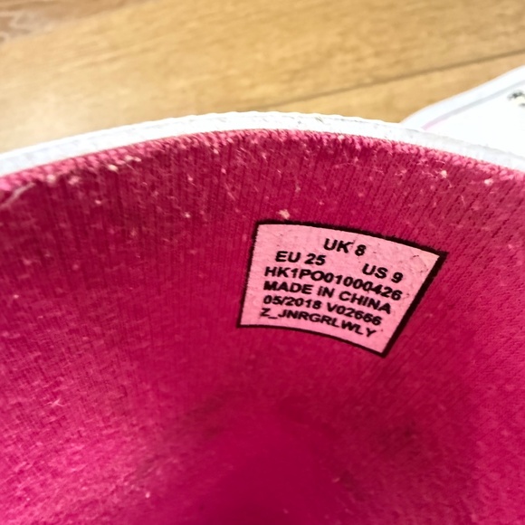 Joules Girls Rain Boots, Dog Print, Pull-On, Size 9, Outdoor, Preppy, School - Picture 5 of 8